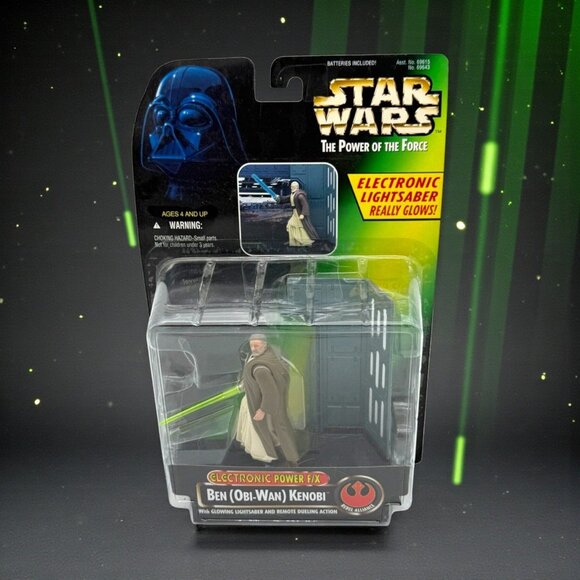 Kenner Other - Star Wars The Power Of The Force Ben Obi-Wan Kenobi Action Figure 1996